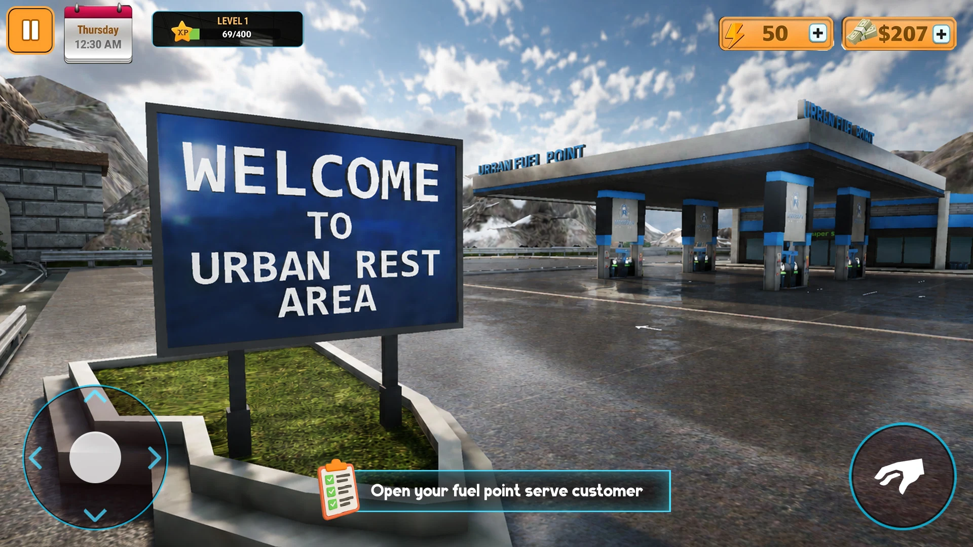 Rest Area & Highway Simulator screenshot